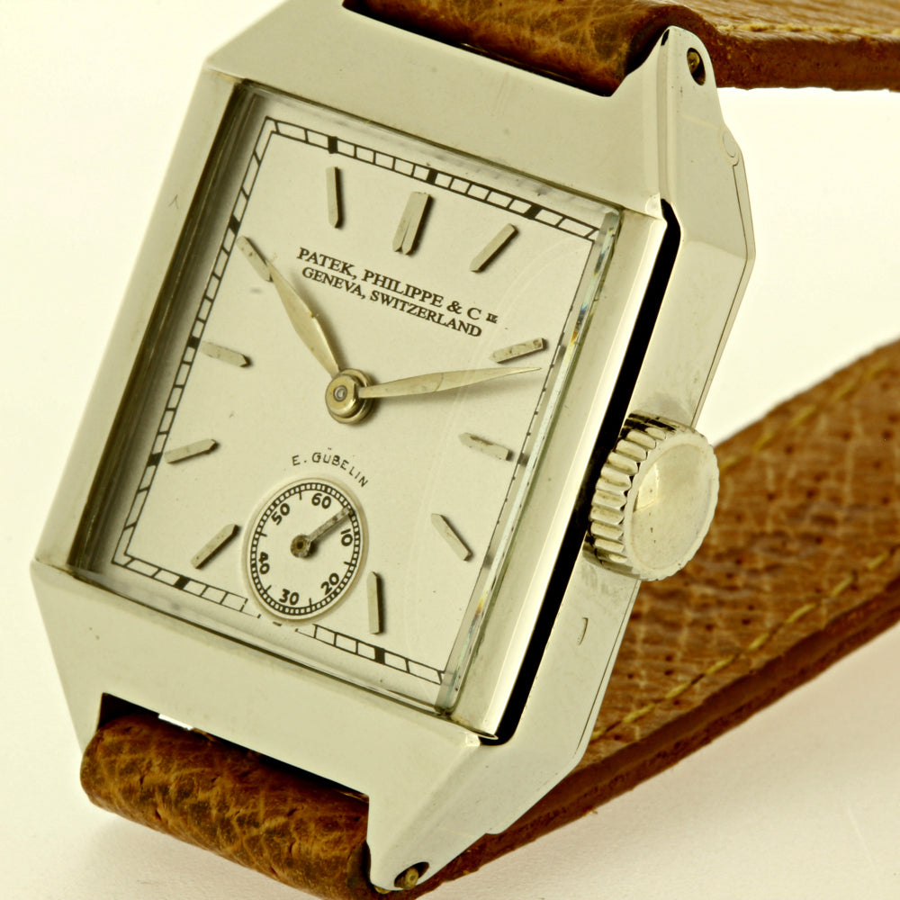 Patek Philippe 63G White Gold Art Deco Watch