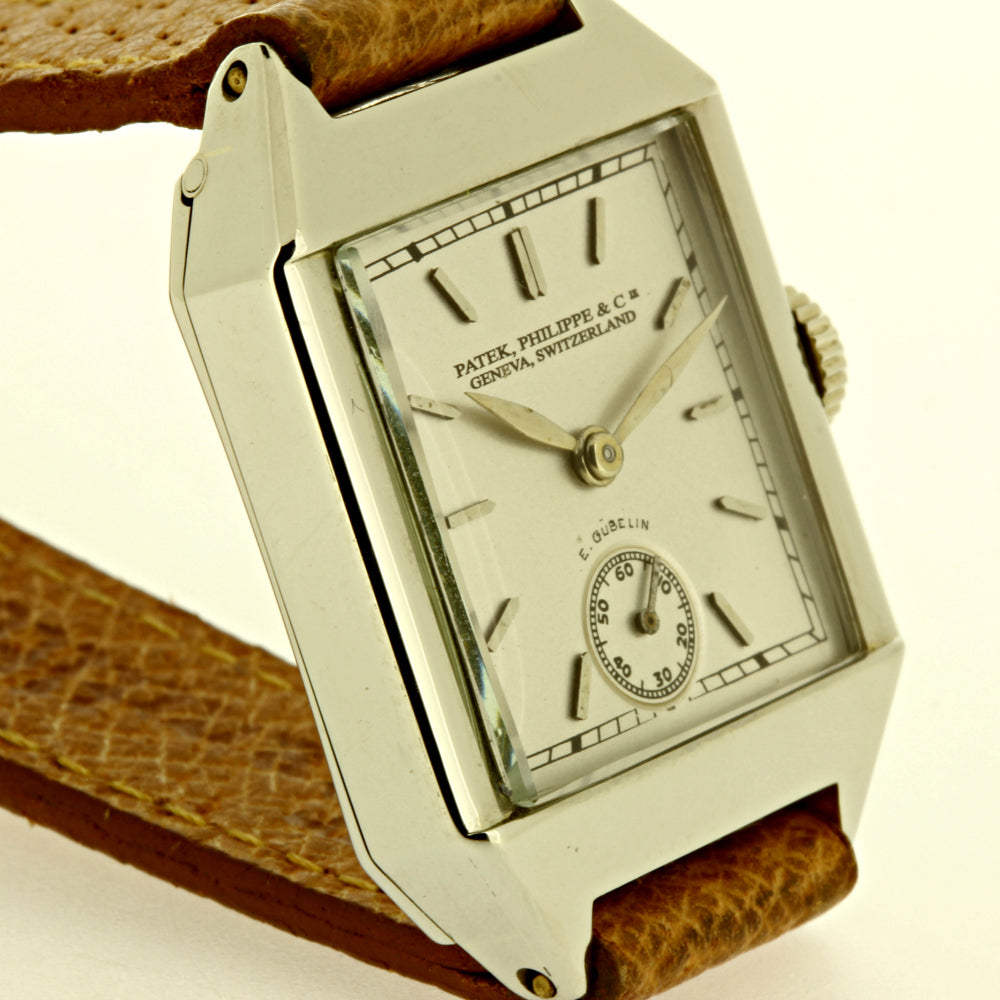 Patek Philippe 63G White Gold Art Deco Watch