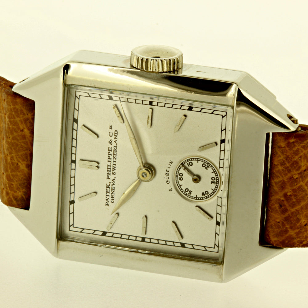 Patek Philippe 63G White Gold Art Deco Watch