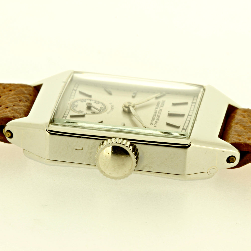 Patek Philippe 63G White Gold Art Deco Watch