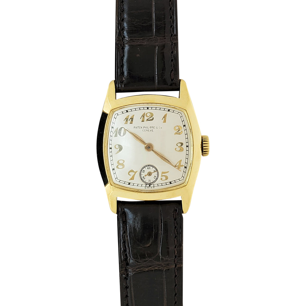 Patek Philippe Early No. 7 Vintage Cushion Watch Circa 1924