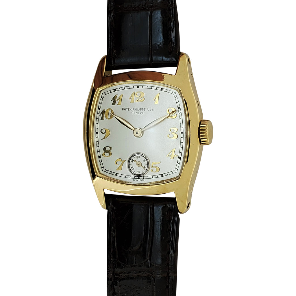 Patek Philippe Early No. 7 Vintage Cushion Watch Circa 1924