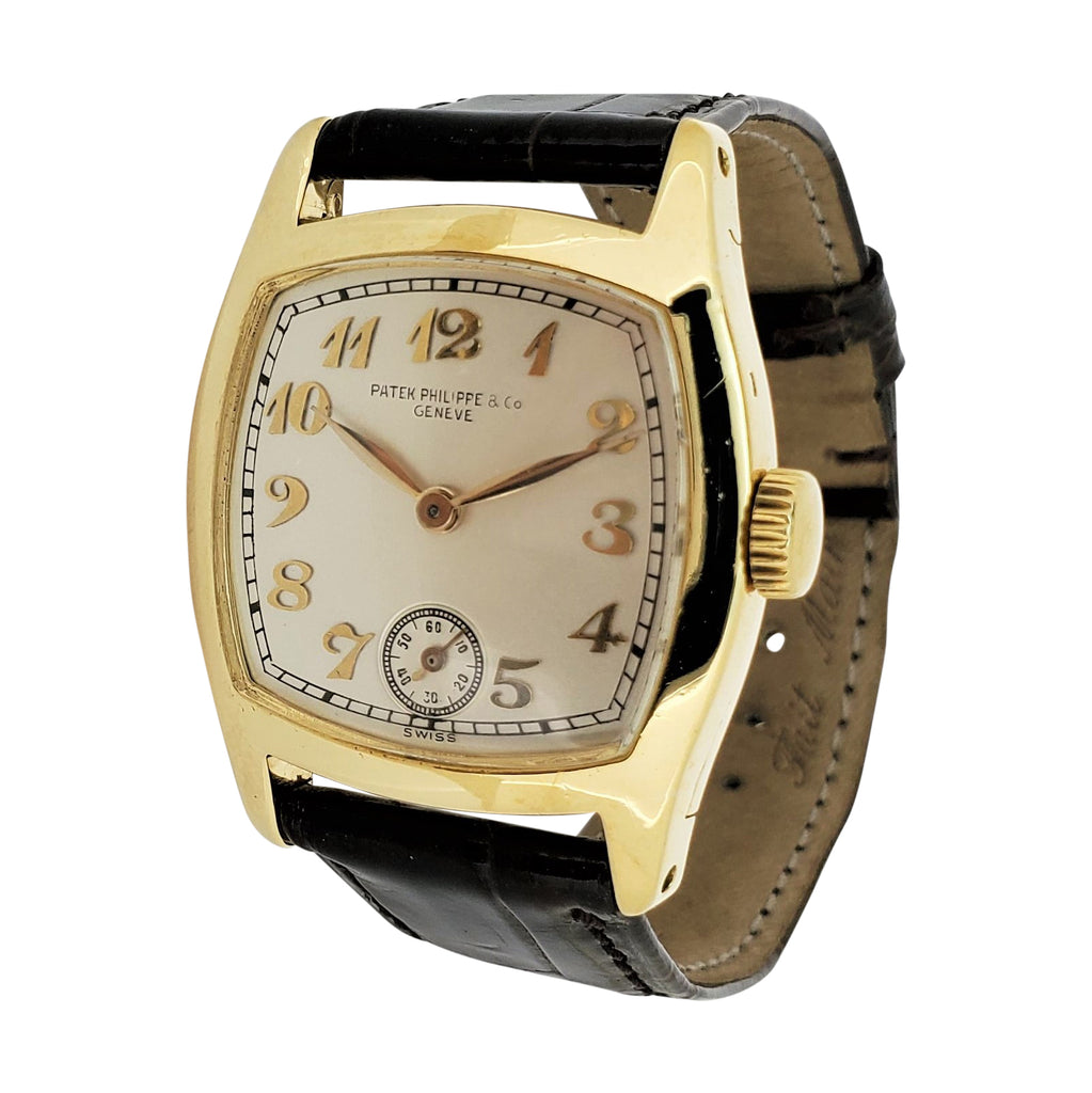 Patek Philippe Early No. 7 Vintage Cushion Watch Circa 1924