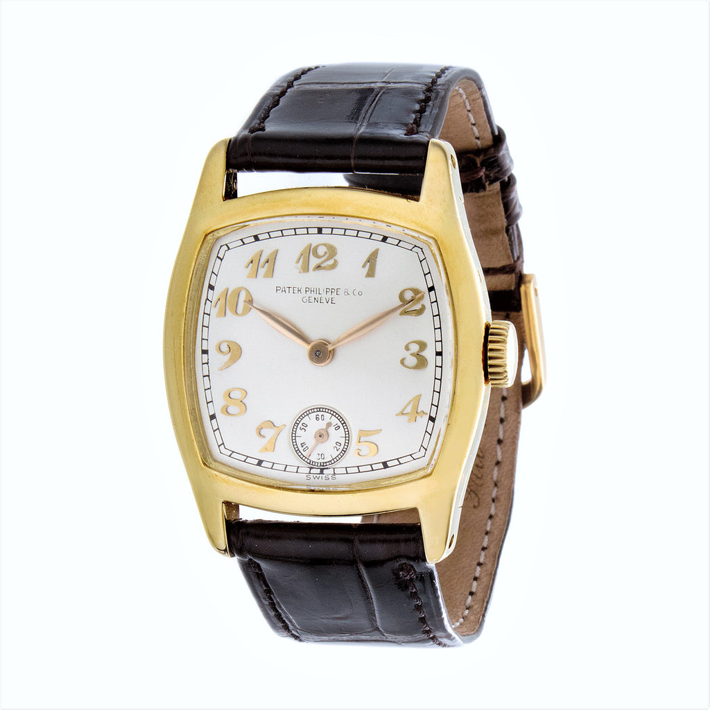 Patek Philippe Early No. 7 Vintage Cushion Watch Circa 1924