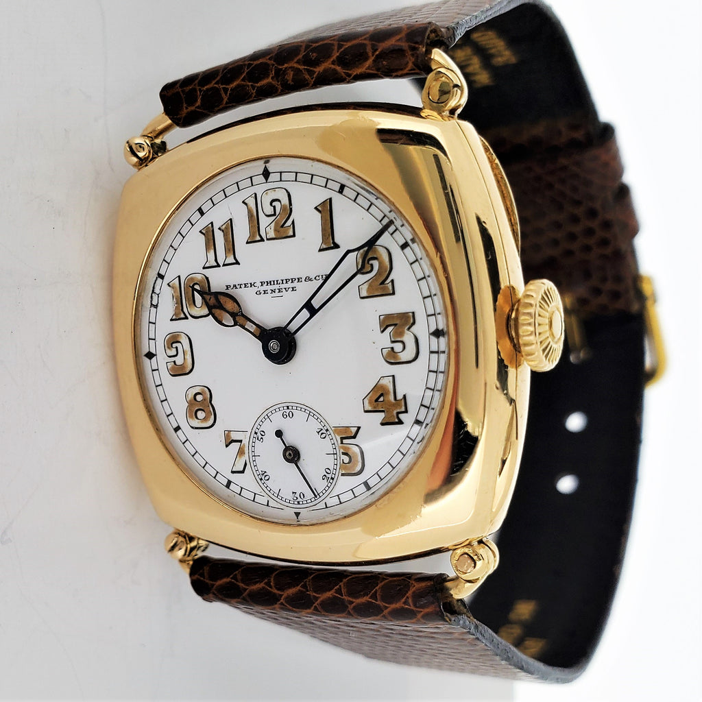 Patek Philippe Early No. 8 Cushion Vintage Watch Circa 1923