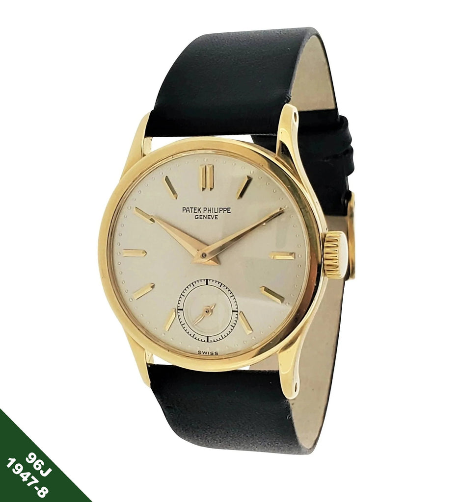 Patek Philippe 96J Vintage Original Calatrava Watch Circa 1947-48