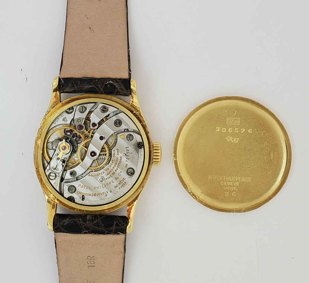 Patek Philippe 96J Vintage 1st Calatrava Watch, 31mm Circa 1954
