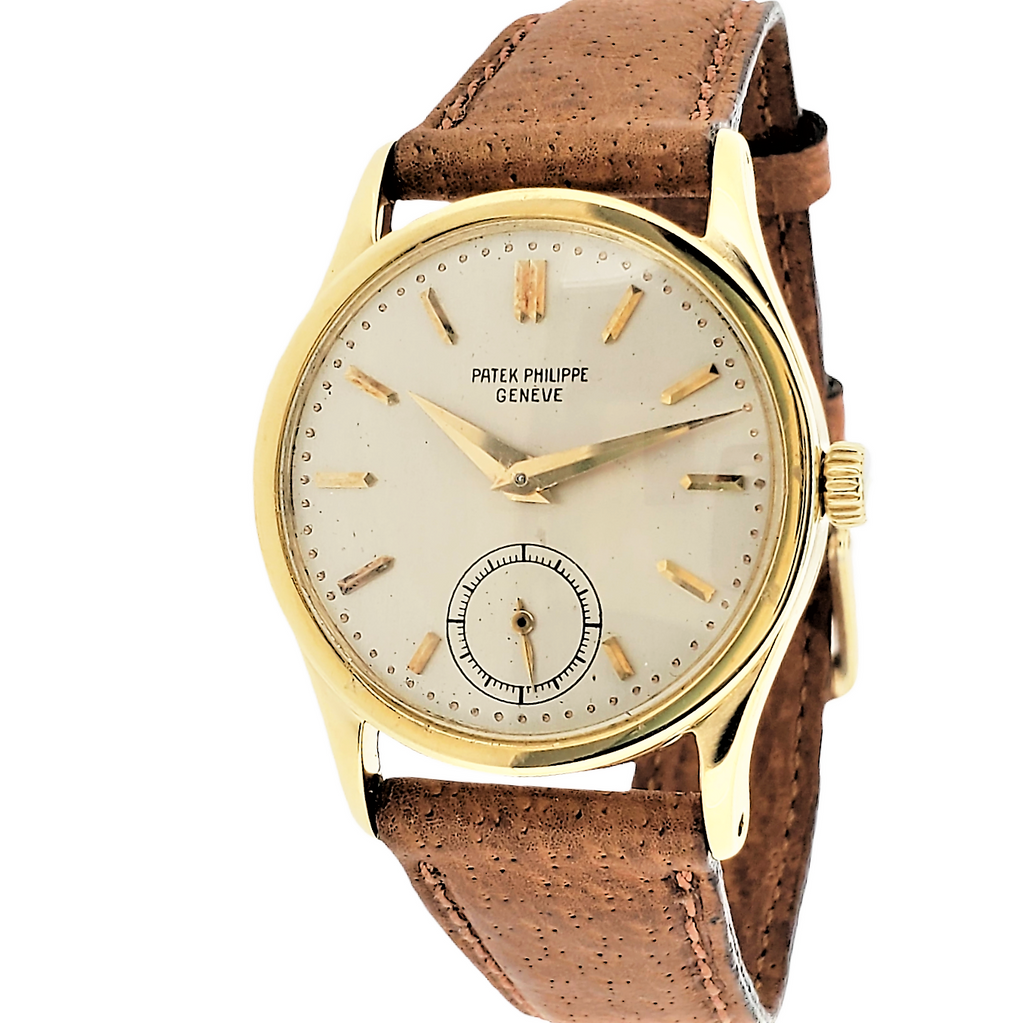 Patek Philippe 96J Vintage 1st Calatrava Watch,  30.5mm 4th Series, Circa 1960-61