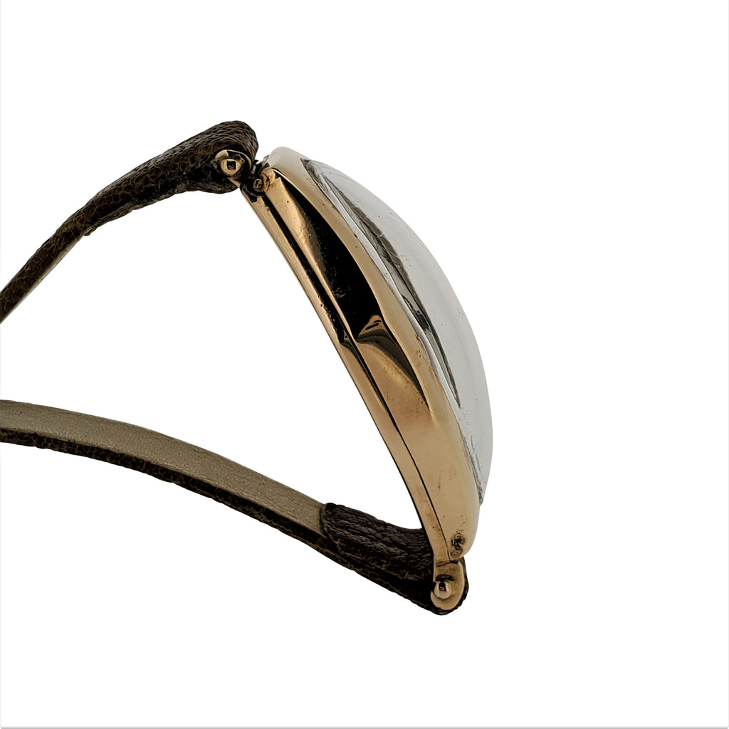 Patek Philippe No. 9 Antique-Vintage Tonneau Shaped Watch; Circa 1917