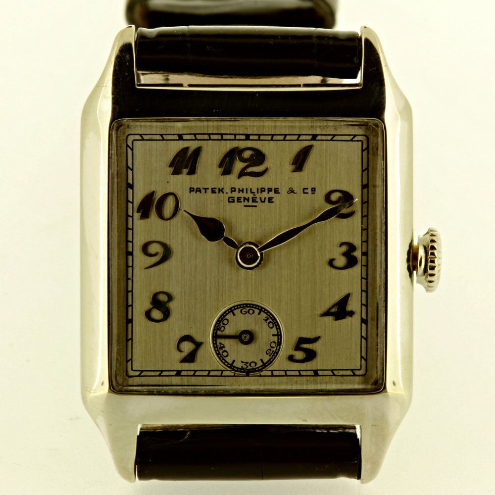Patek Philippe White Gold Art Deco Watch
