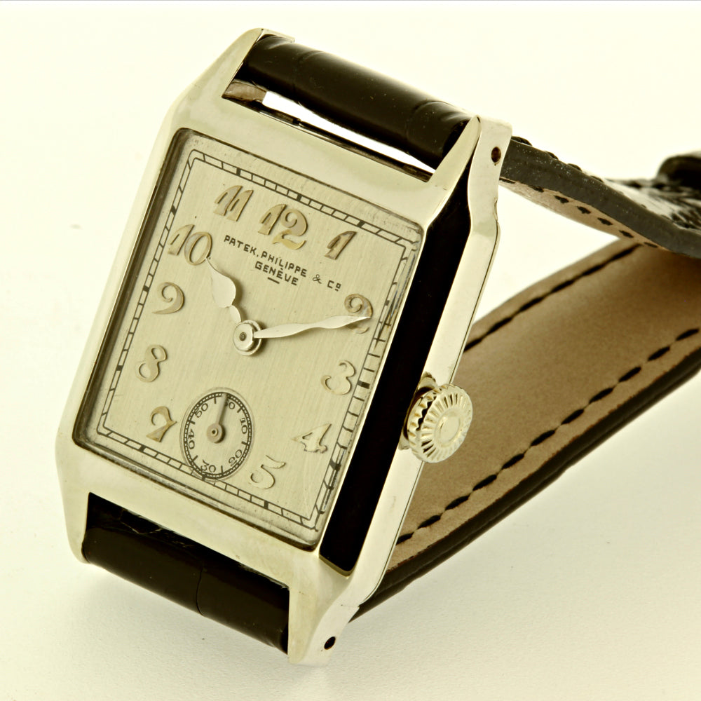 Patek Philippe White Gold Art Deco Watch