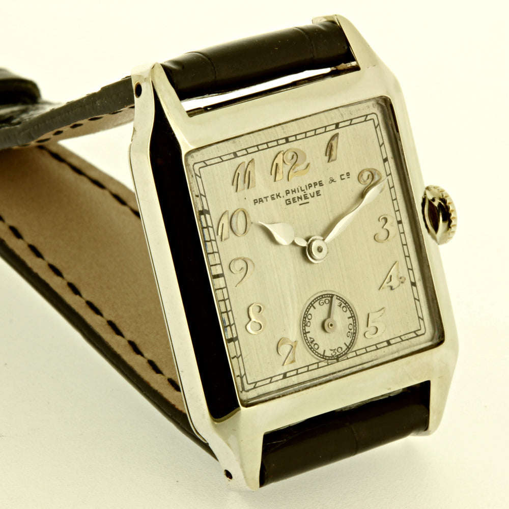 Patek Philippe White Gold Art Deco Watch