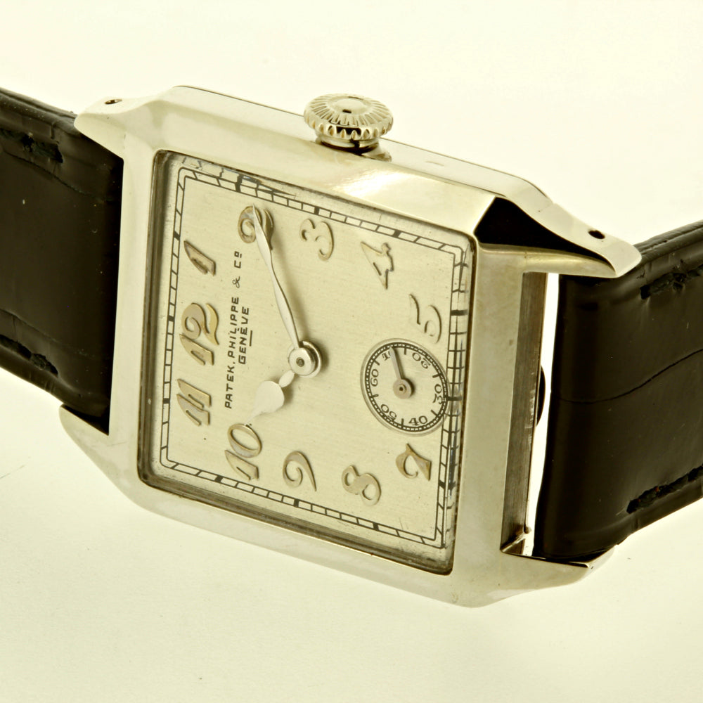 Patek Philippe White Gold Art Deco Watch