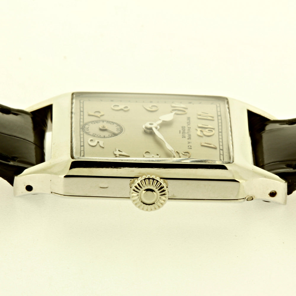 Patek Philippe White Gold Art Deco Watch – PatekMonger