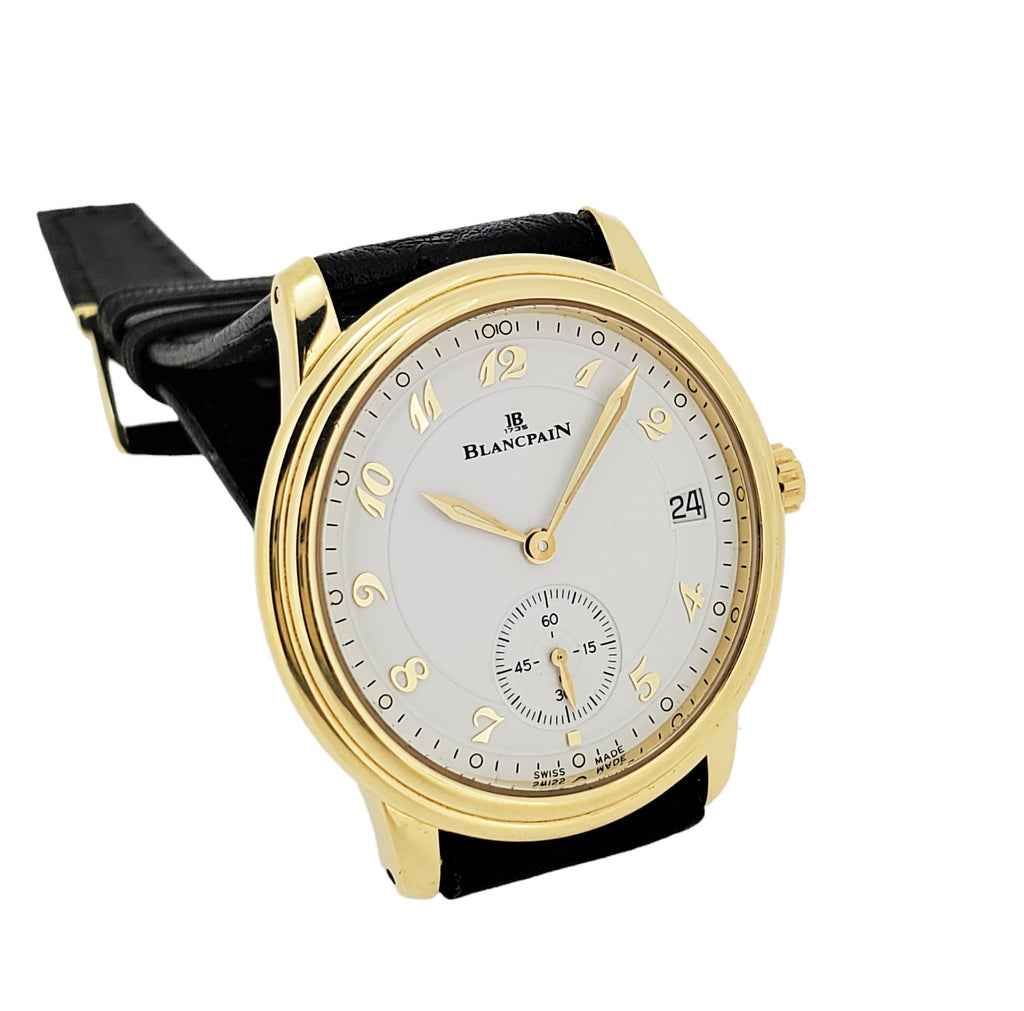 Blancpain Limited Edition Extra Slim Automatic Porcelain Breguet Dial, Circa 1995