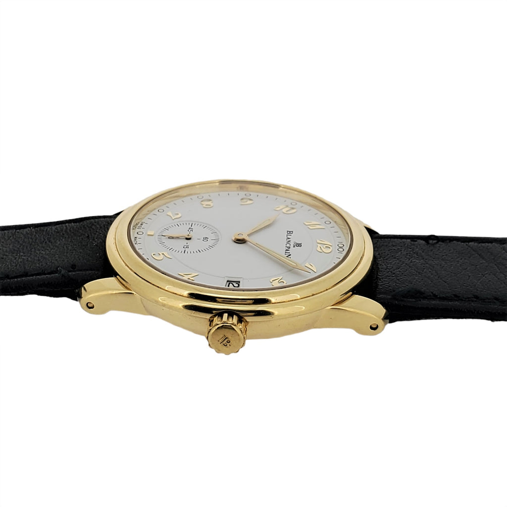 Blancpain Limited Edition Extra Slim Automatic Porcelain Breguet Dial, Circa 1995