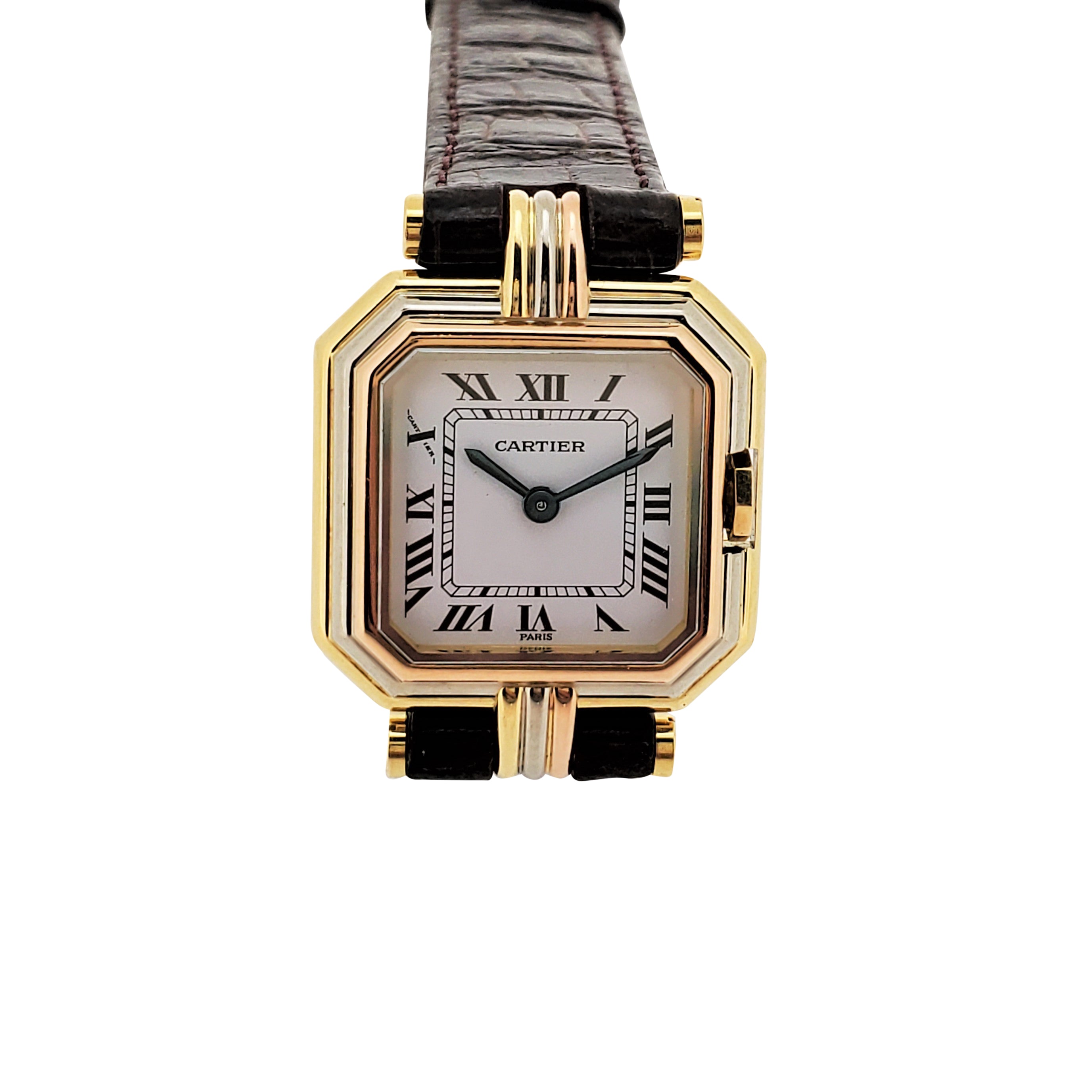 Cartier トリーカラーゴールド2C サイズ49 Cartier Paris Vintage small Ceinture Tri-Color gold Circa