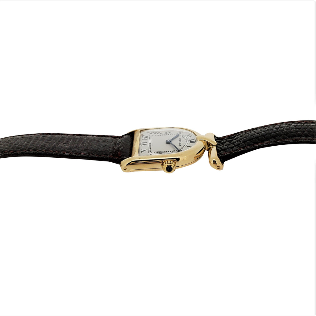 Cartier Cloche Calandre'; Ladies Bell Shape Watch , Circa 1980'S