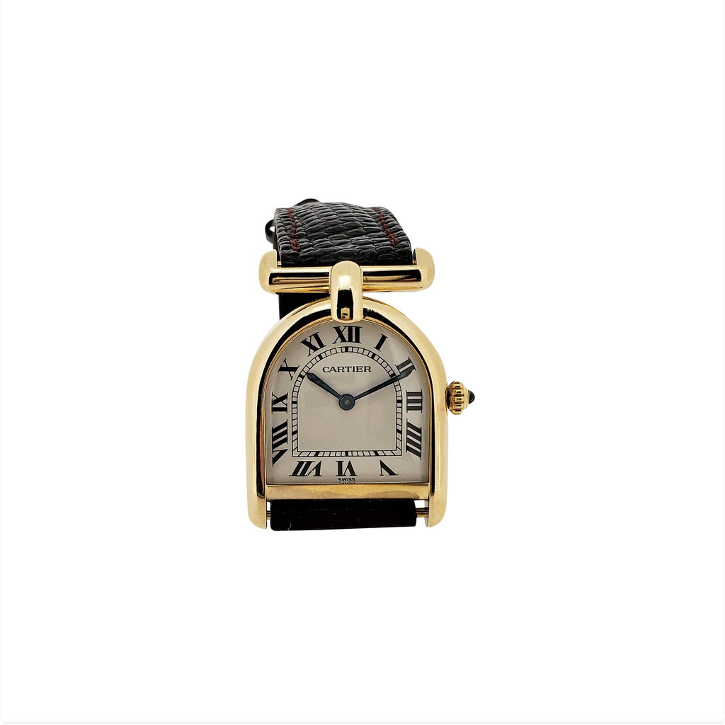 Cartier Cloche Calandre'; Ladies Bell Shape Watch , Circa 1980'S