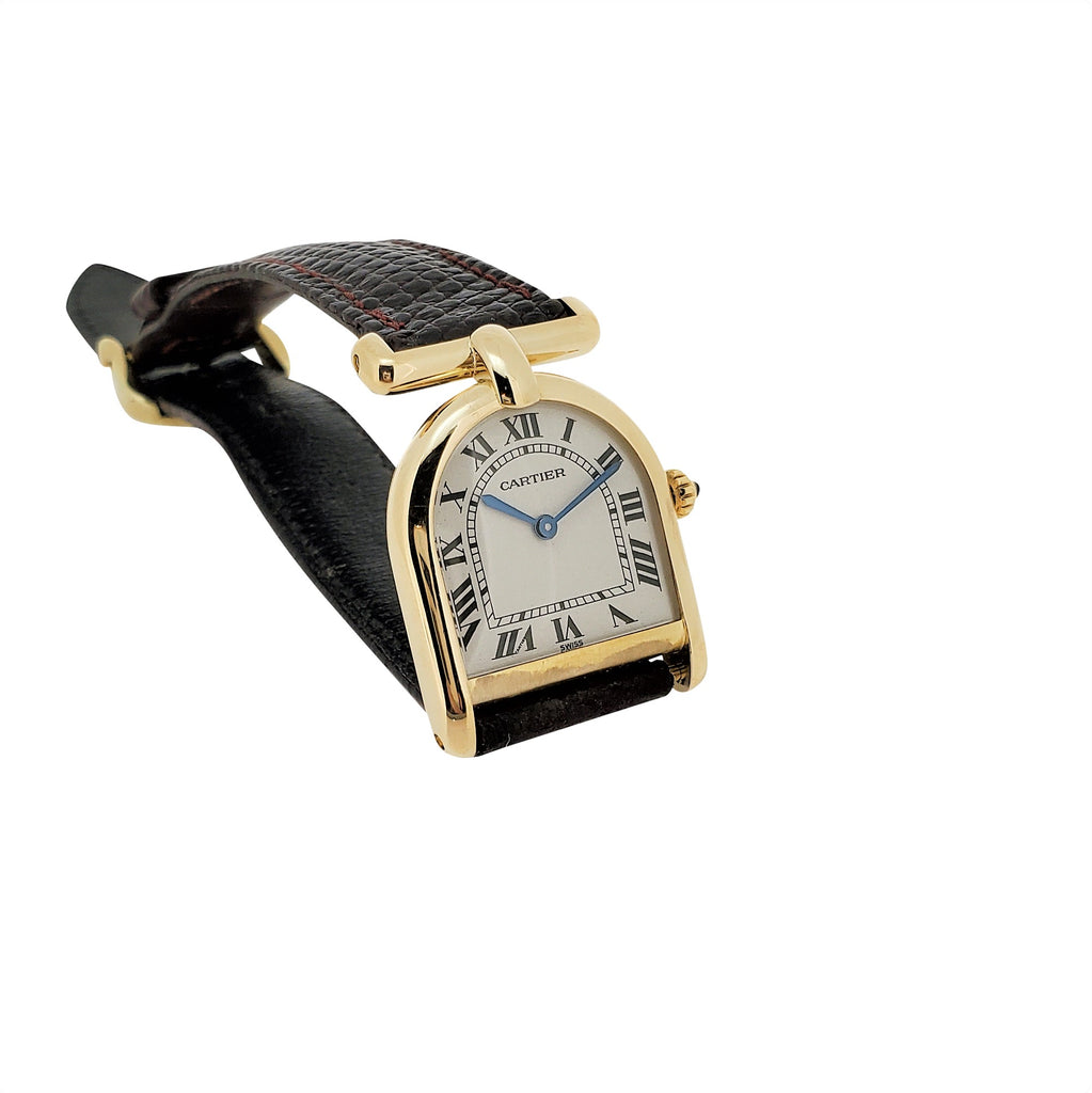 Cartier Cloche Calandre'; Ladies Bell Shape Watch , Circa 1980'S