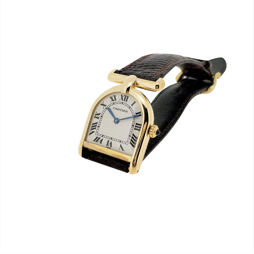 Cartier Cloche Calandre'; Ladies Bell Shape Watch , Circa 1980'S