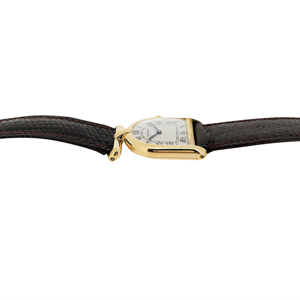 Cartier Cloche Calandre'; Ladies Bell Shape Watch , Circa 1980'S