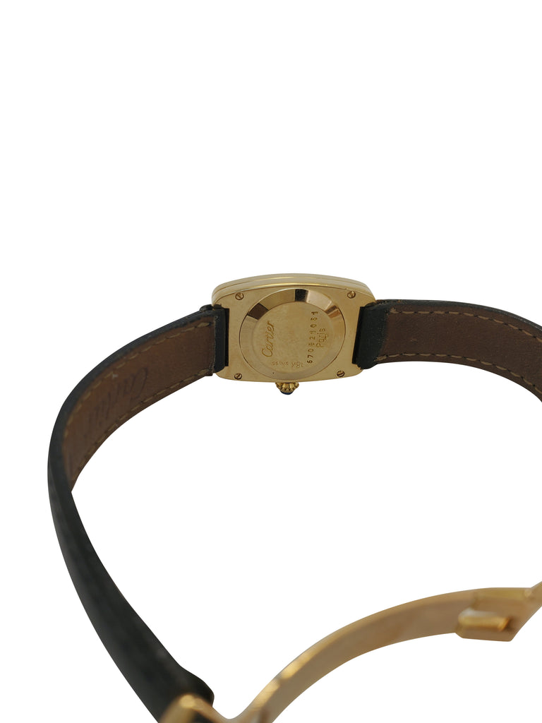Vintage Cartier Paris Faberge' Tonneau Watch, Circa 1978-1982