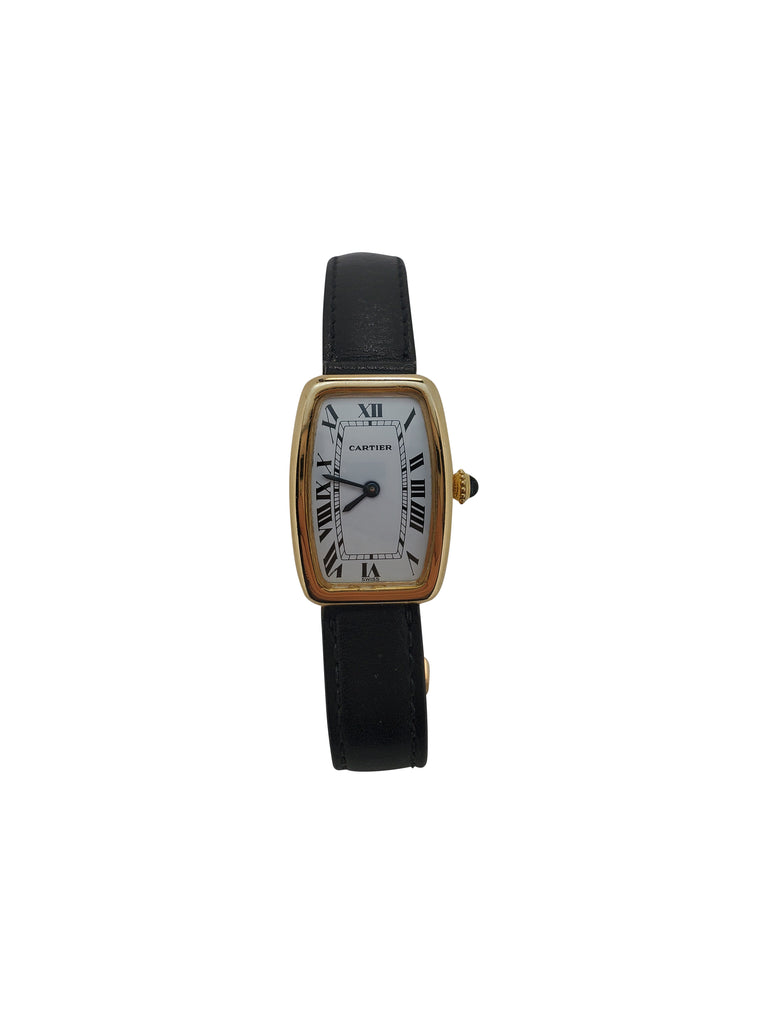 Vintage Cartier Paris Faberge' Tonneau Watch, Circa 1978-1982