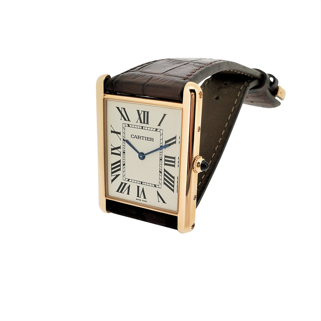 Cartier Tank Louie  XL Grand Rose Gold Tank Watch, Circa 2016