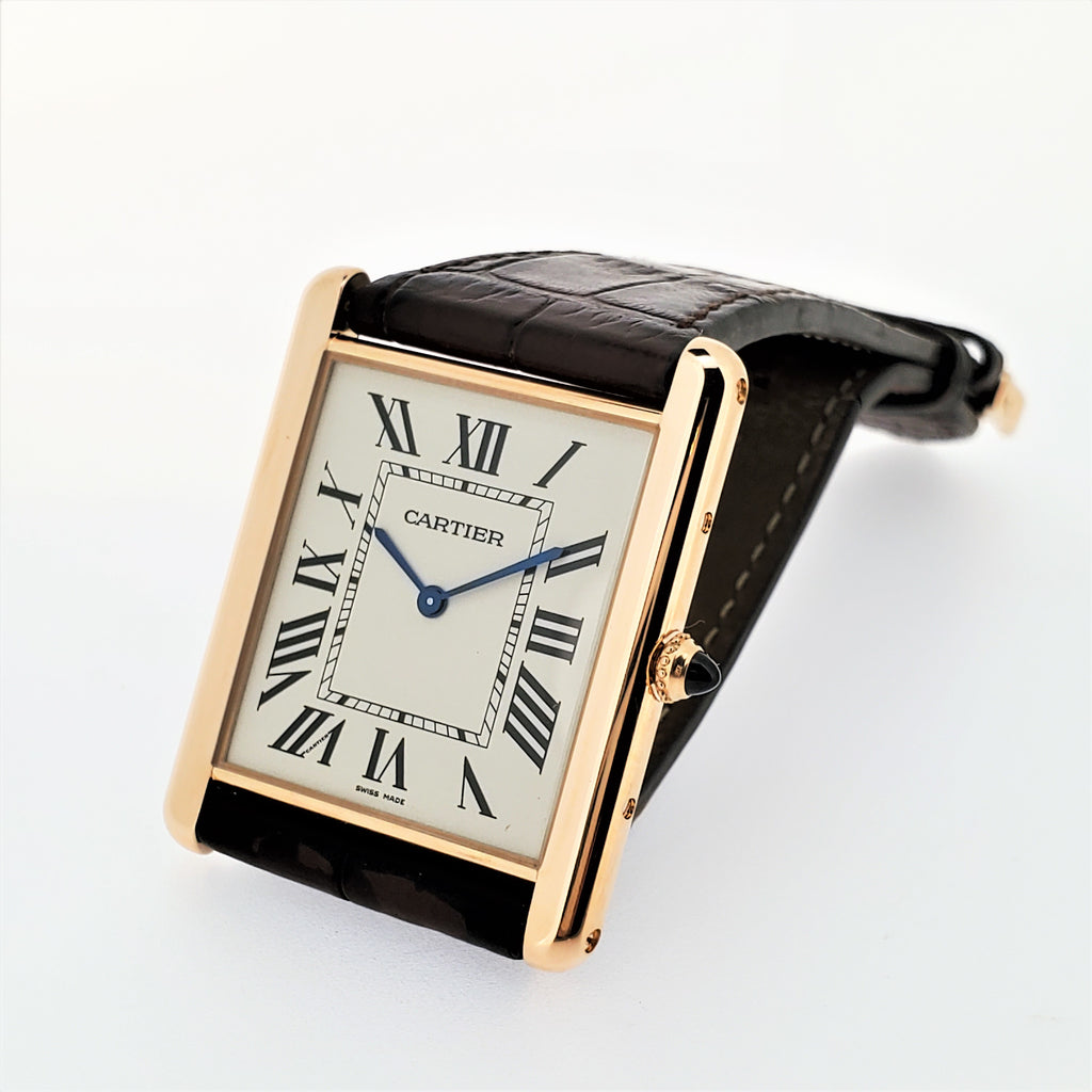 Cartier Tank Louie  XL Grand Rose Gold Tank Watch, Circa 2016