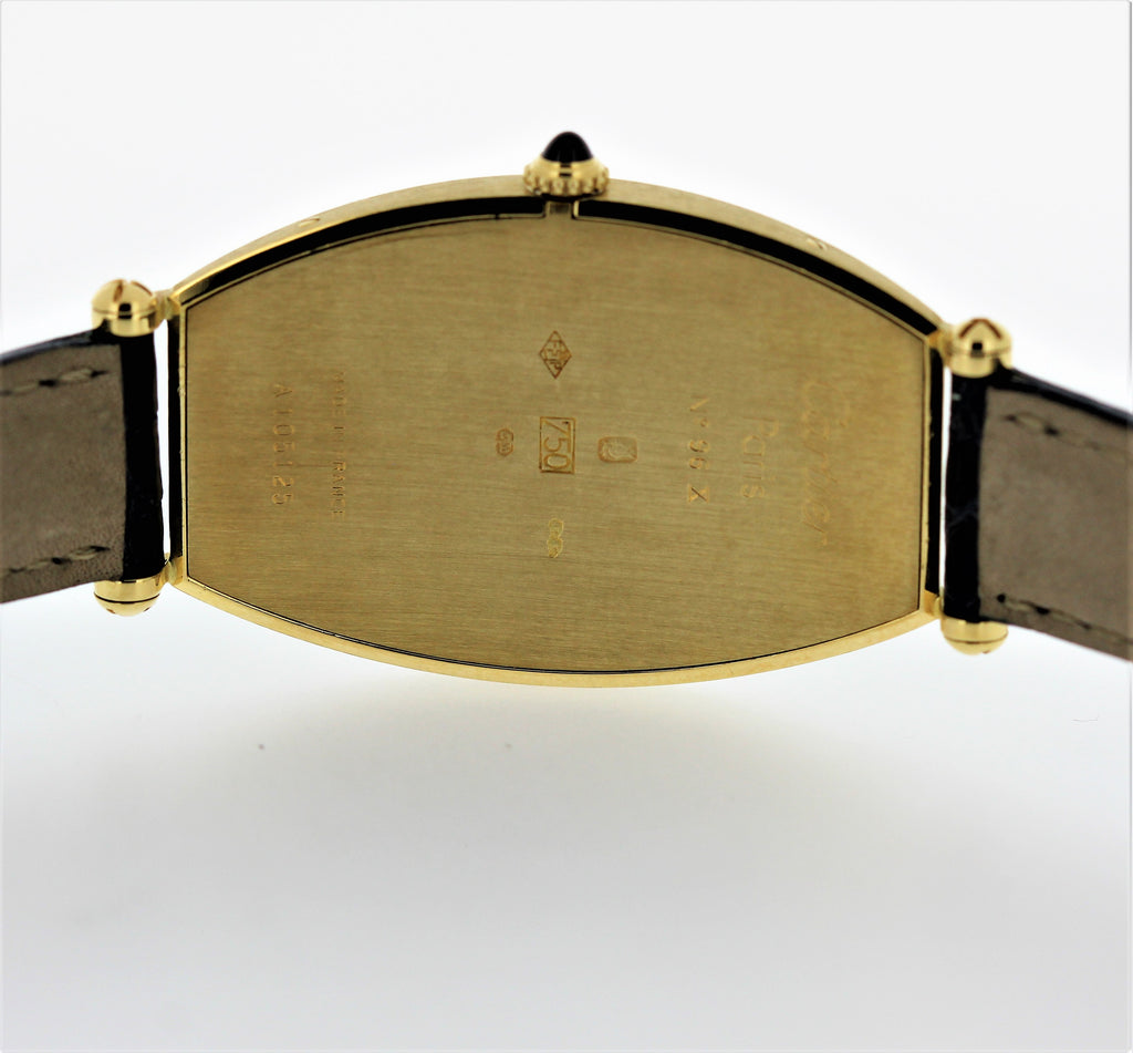 Vintage Cartier Paris Tonneau Large Watch
