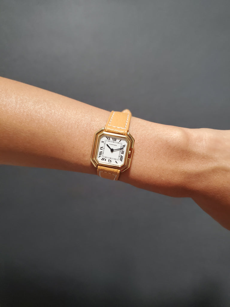 Vintage Ladies Cartier Paris Centure,  Ladies Small size Watch  Circa 1975-1980