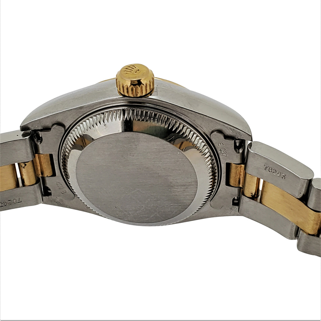 Rolex Datejust Steel & Yellow Gold MOP Dial Oyster Bracelet Ladies Watch 79163