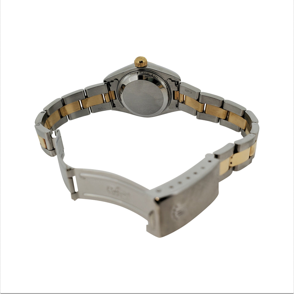 Rolex Datejust Steel & Yellow Gold MOP Dial Oyster Bracelet Ladies Watch 79163
