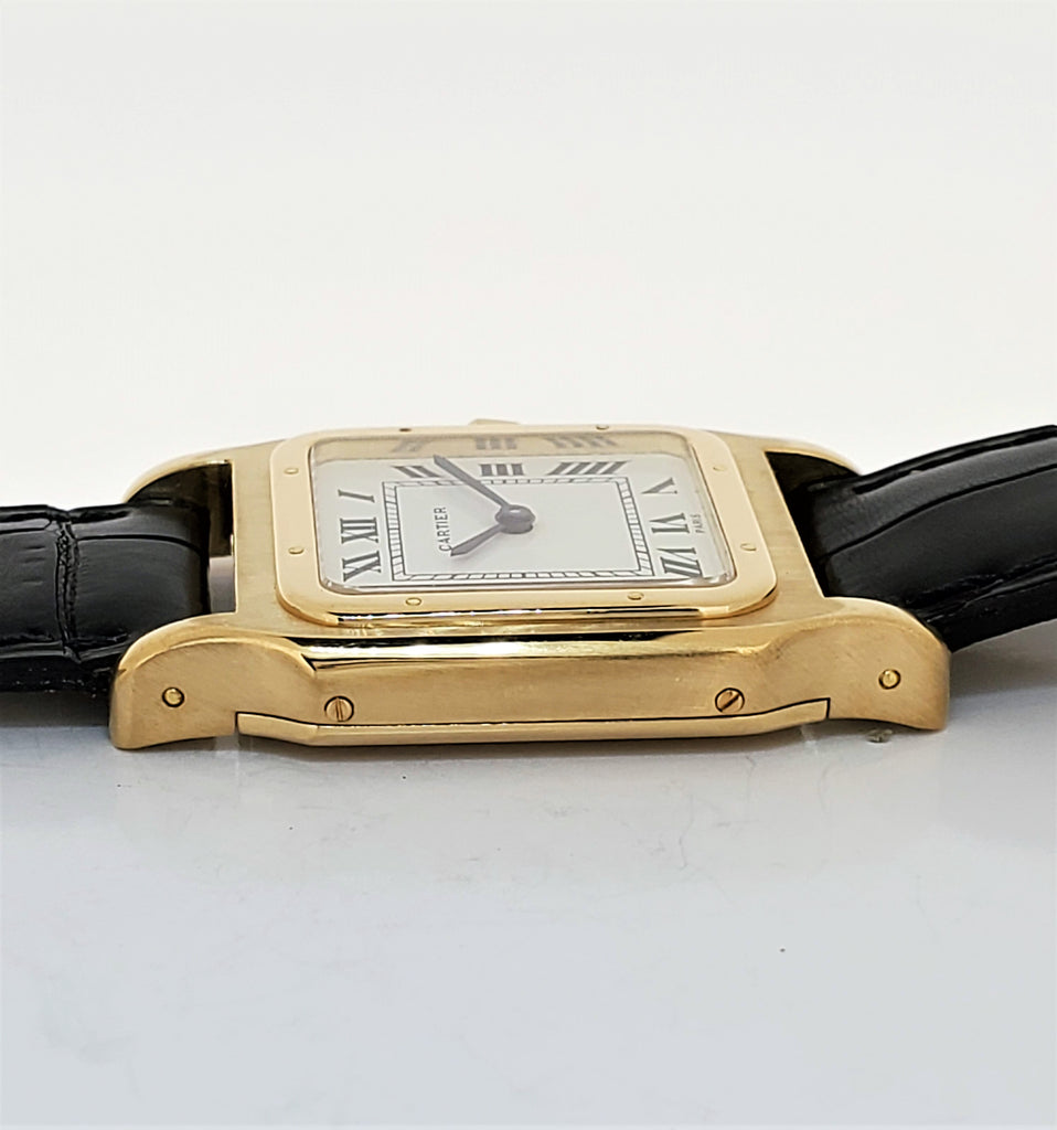 Cartier Vintage Classic Santos Dumont Watch circa 1975-1985