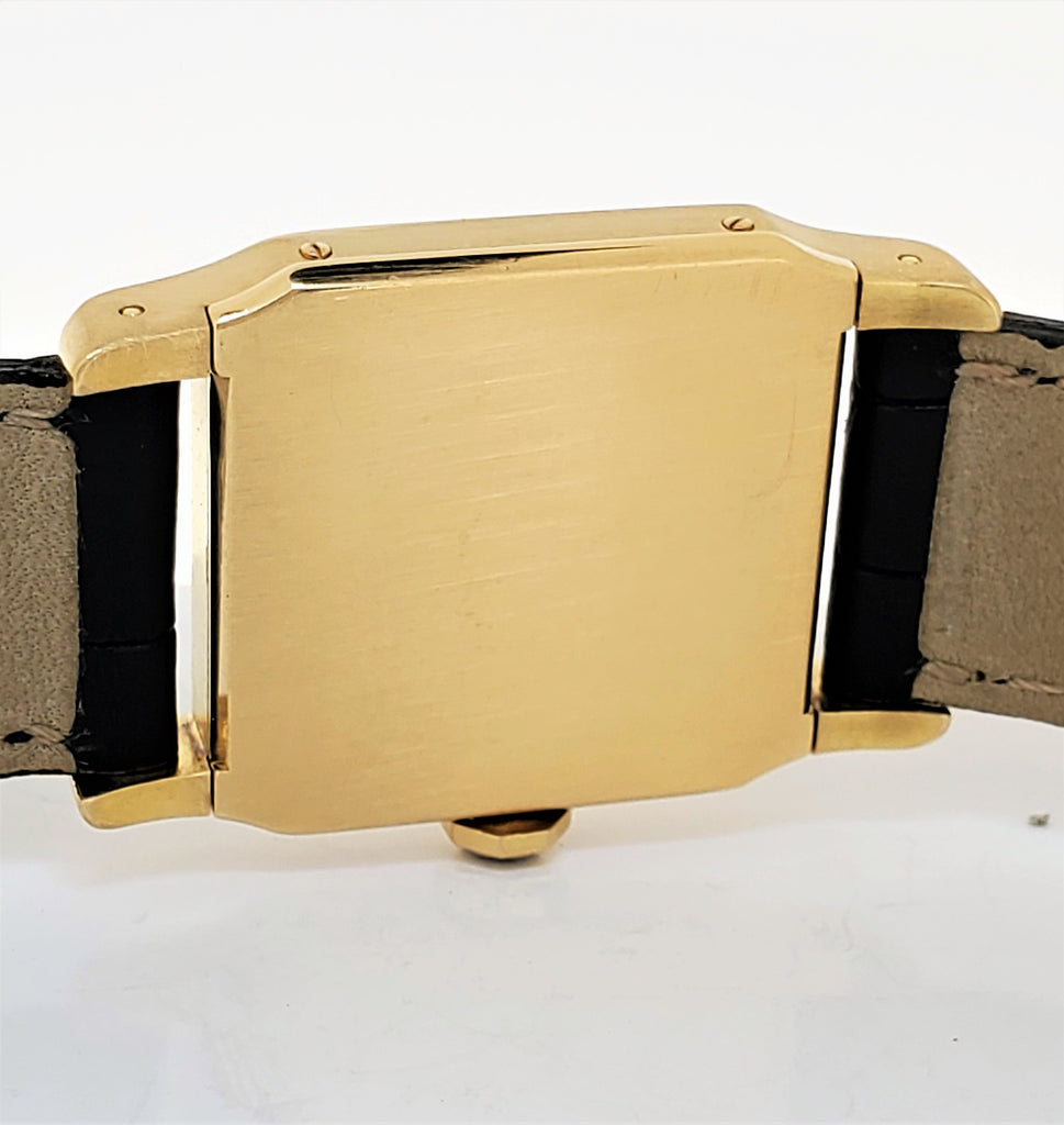 Cartier Vintage Classic Santos Dumont Watch circa 1975-1985