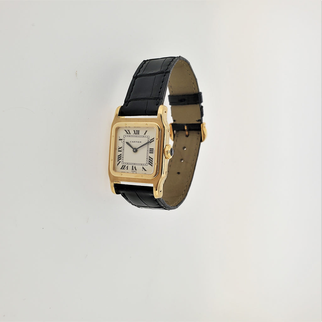 Cartier Vintage Classic Santos Dumont Watch circa 1975-1985