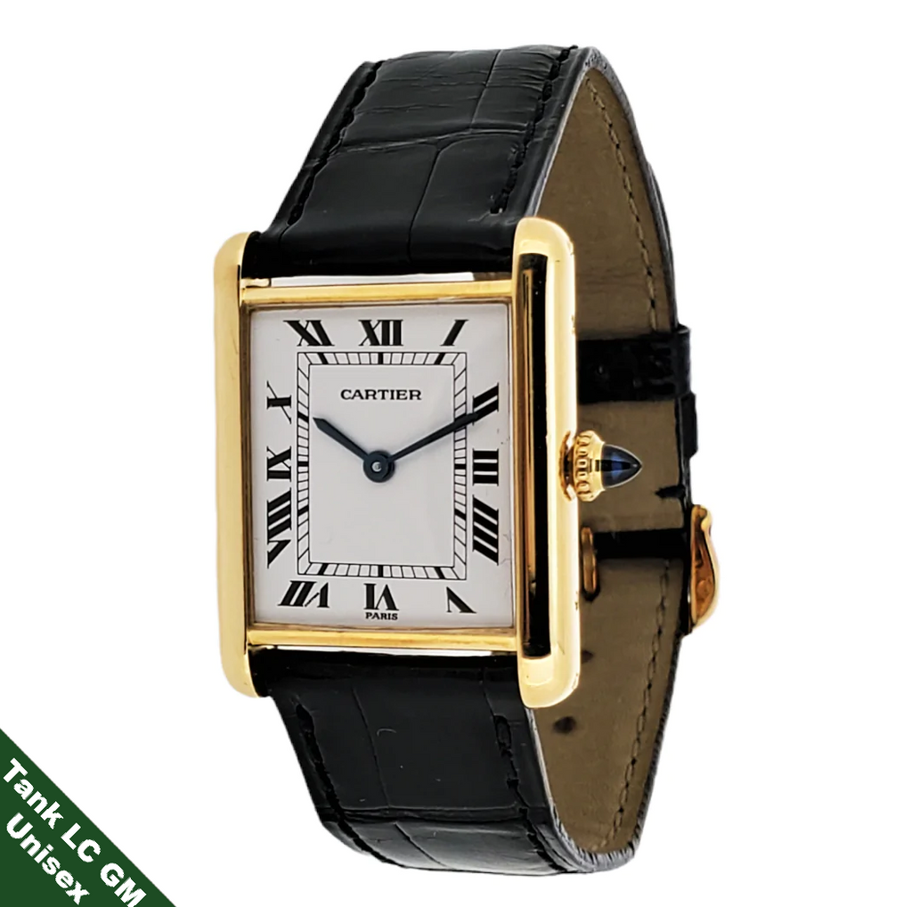 Cartier Vintage Classic Tank Louis Cartier Large size  Watch circa 1975-1980