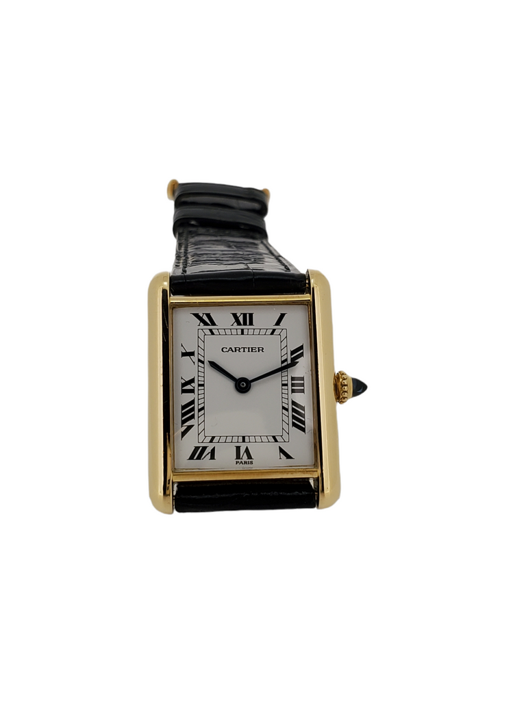 Cartier Vintage Classic Tank Louis Cartier Large size  Watch circa 1975-1980