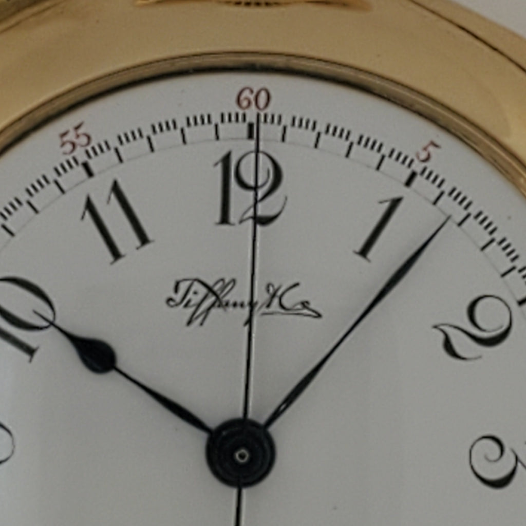 Antique Tiffany Minute Repeating, split Second Chronograph. 47.5mm Pocket Watch, Circa 1892