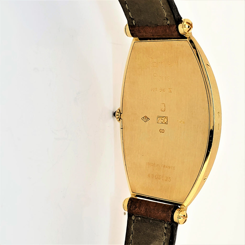 Vintage Cartier Paris Tonneau Large Watch