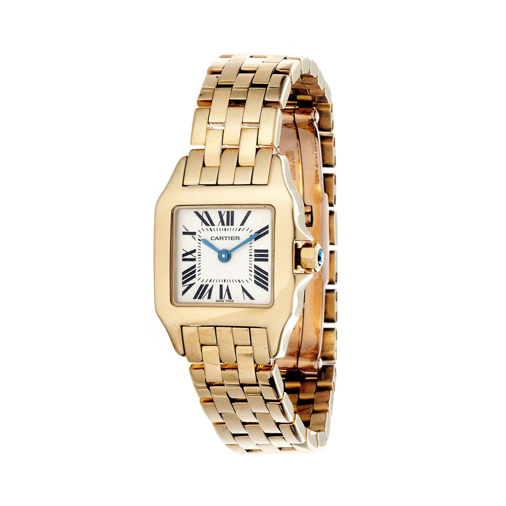 Cartier Santos Demoiselle 18 Karat Yellow Gold Ladies Watch