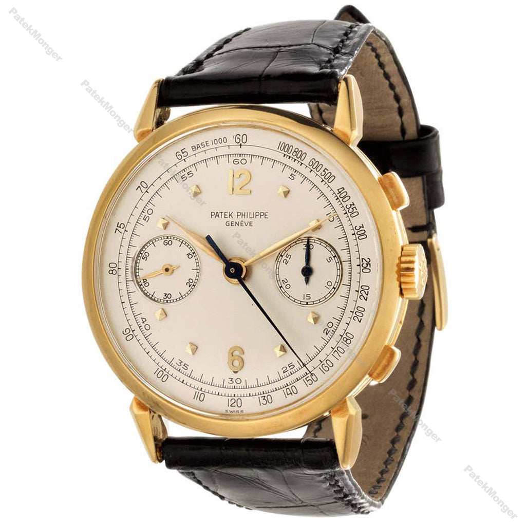 Patek Philippe 1579J Chronograph Watch Circa 1952